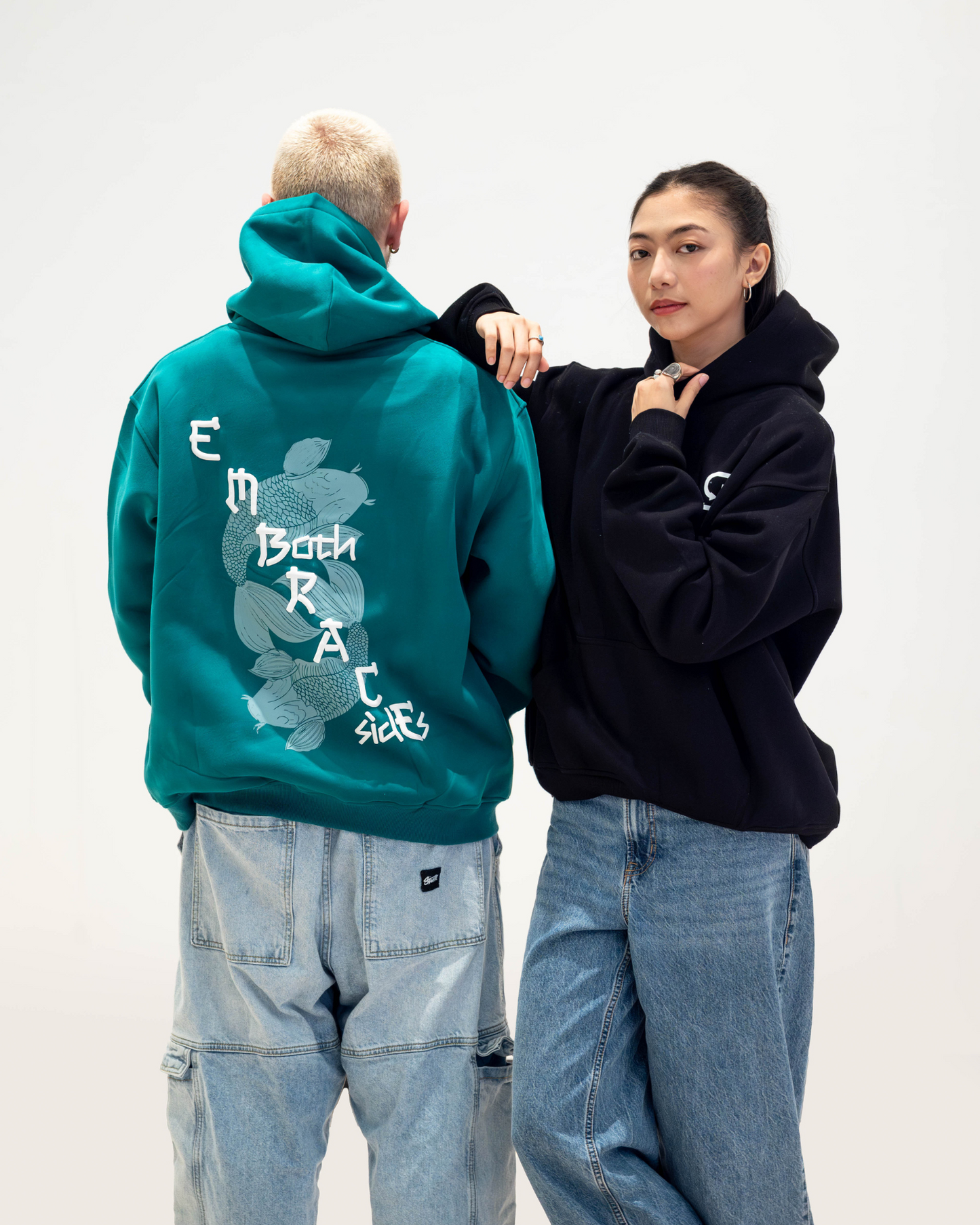 EMBRACE HOODIE - GREEN