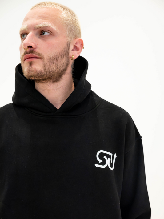 EMBRACE HOODIE - BLACK