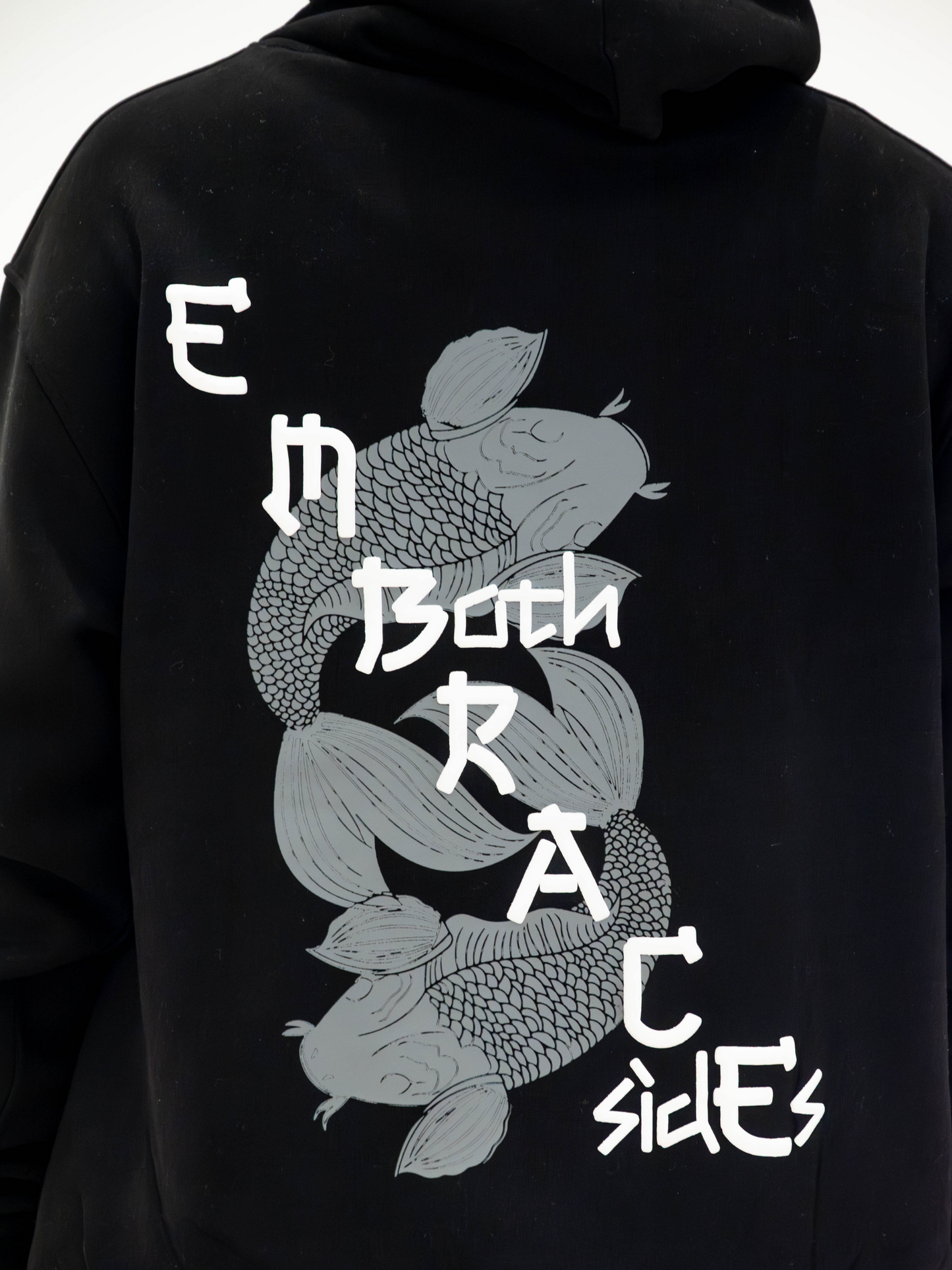 EMBRACE HOODIE - BLACK