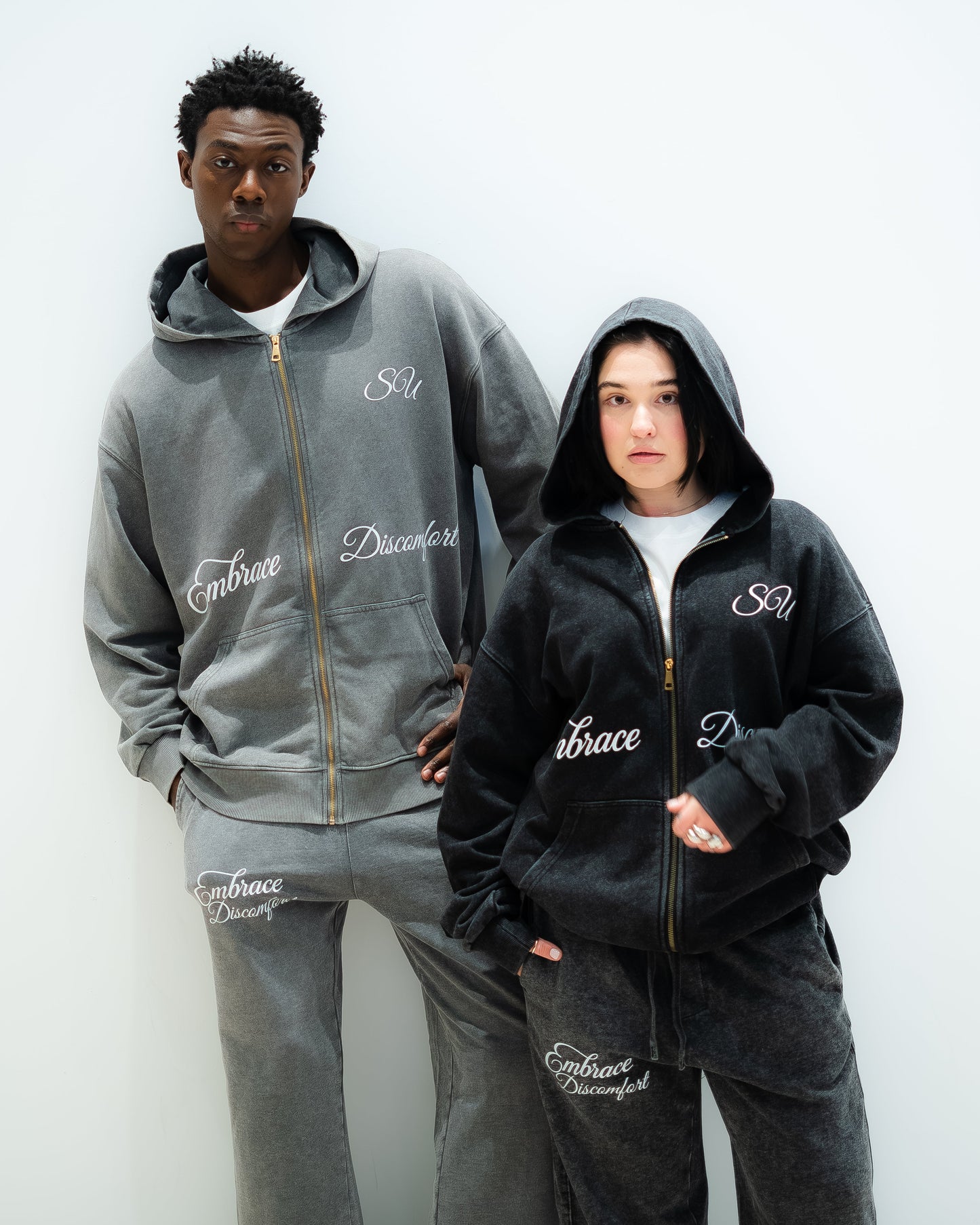 EMBRACE DISCOMFORT PANTS - BLACK