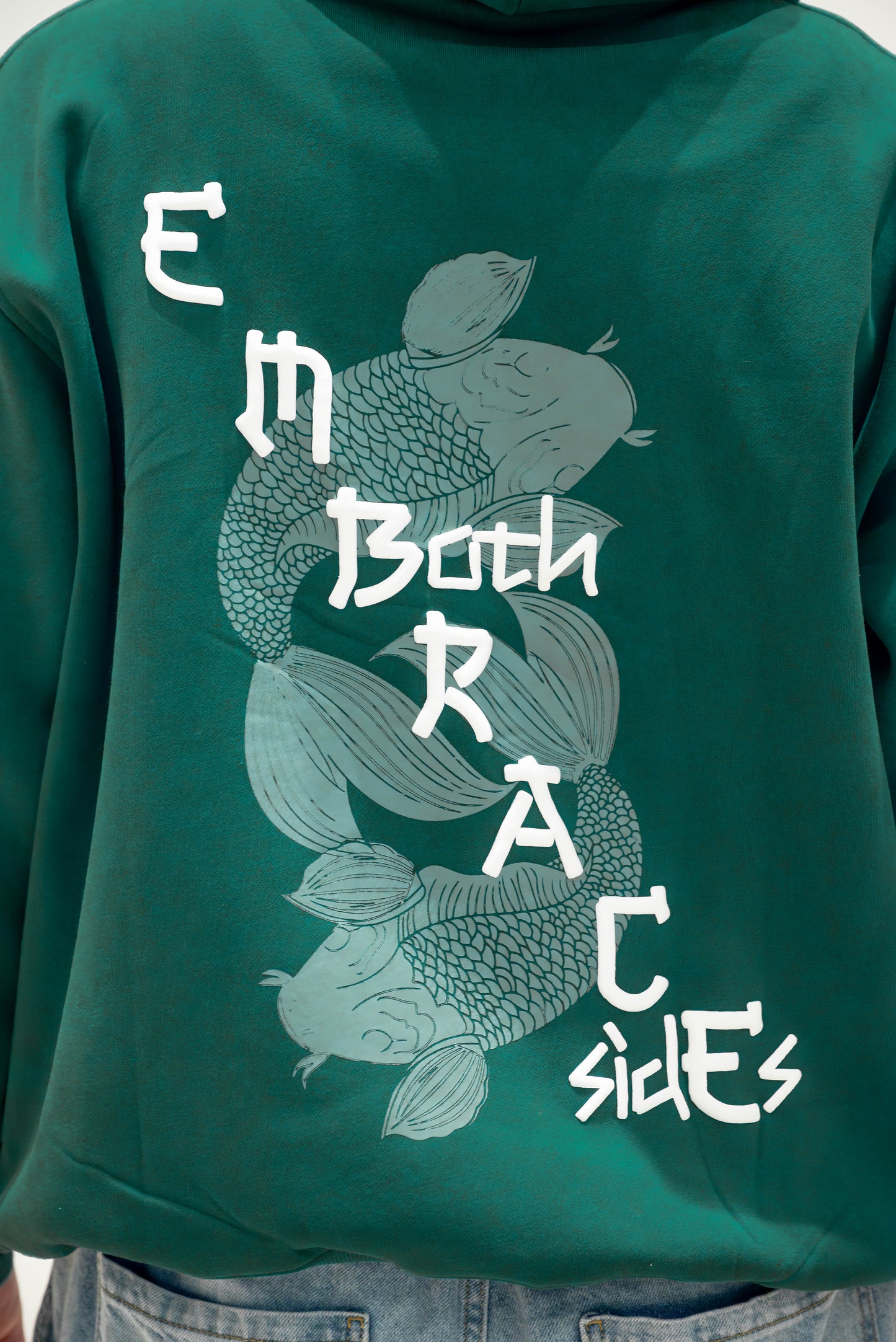 EMBRACE HOODIE - GREEN