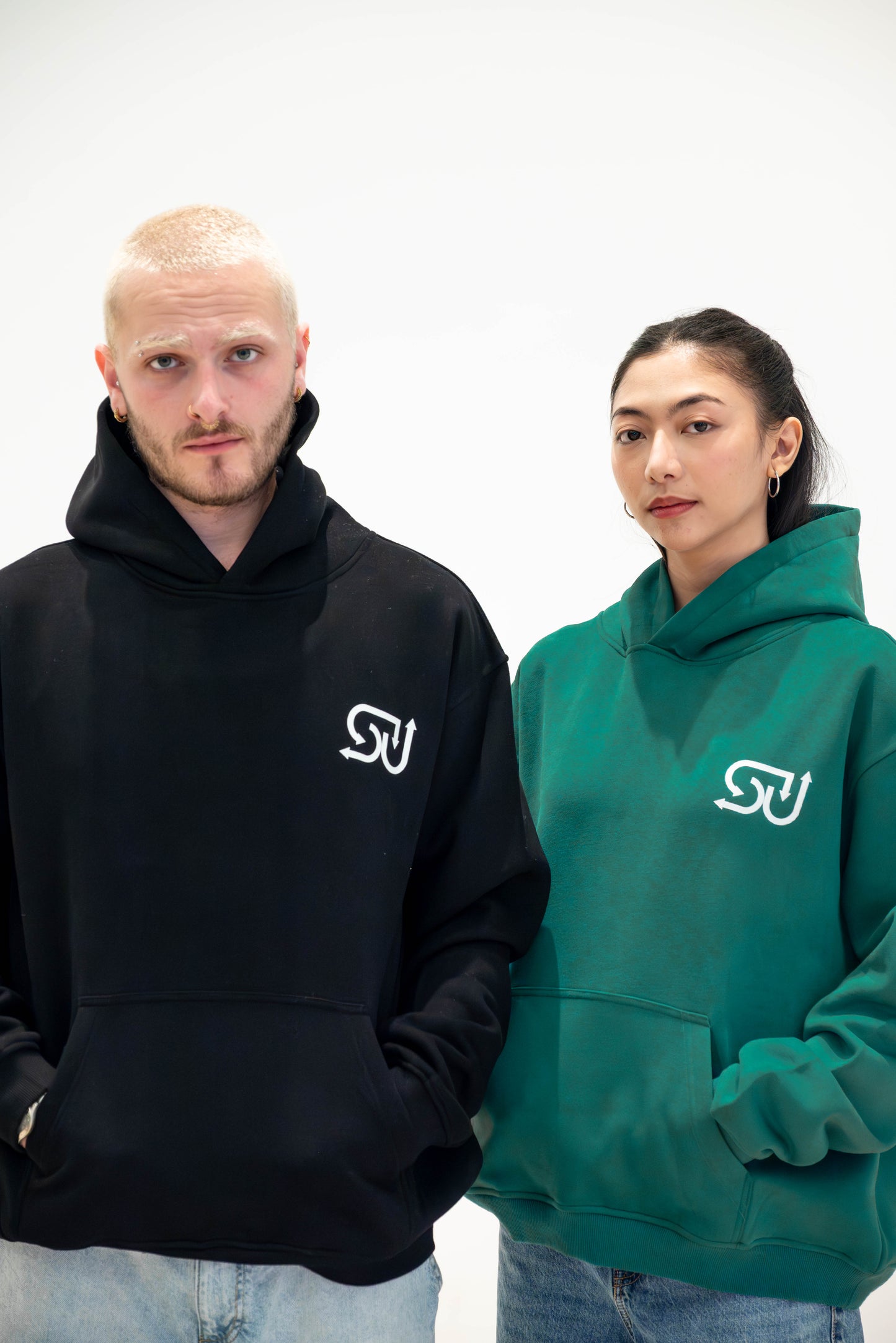 EMBRACE HOODIE - GREEN