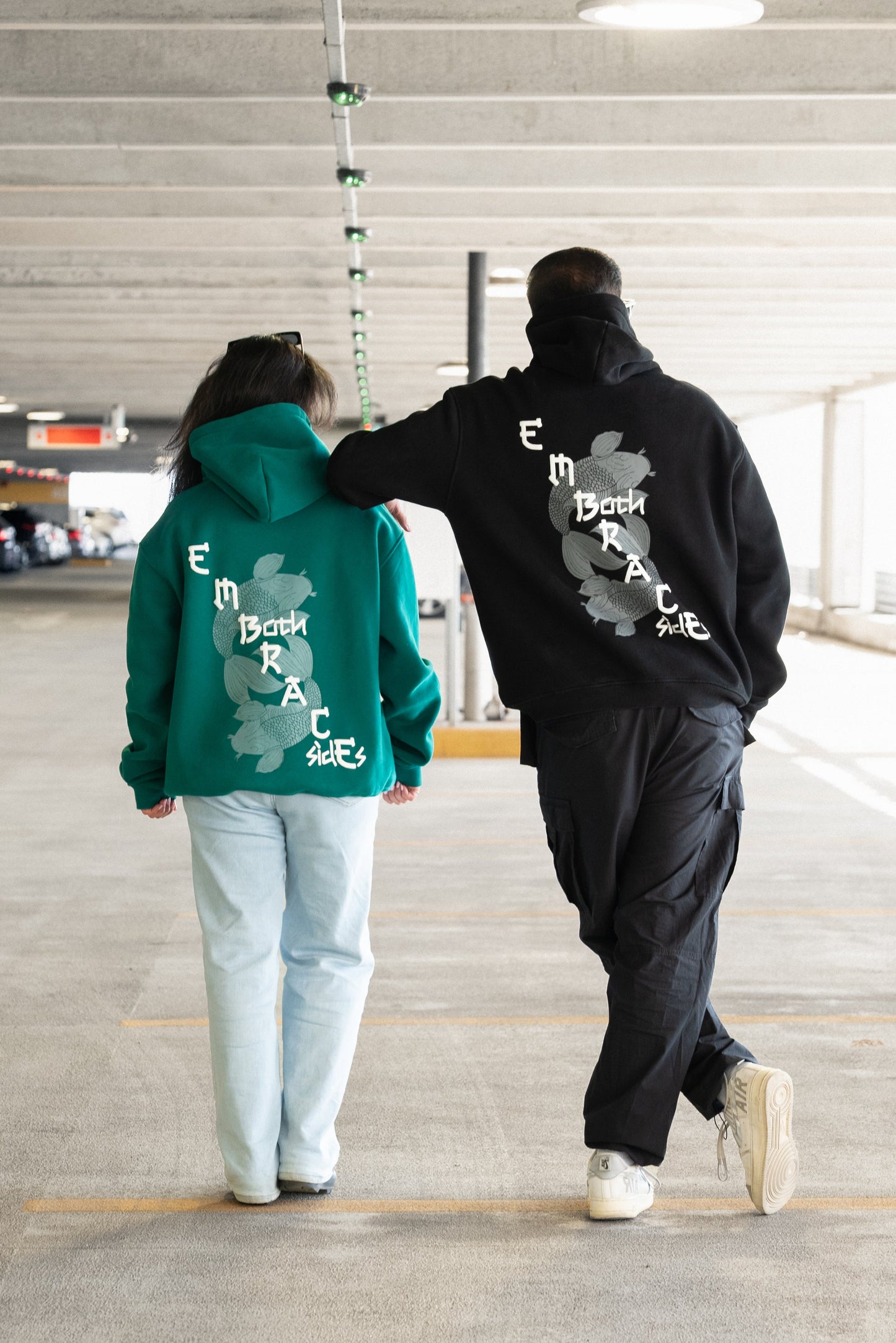 EMBRACE HOODIE - GREEN