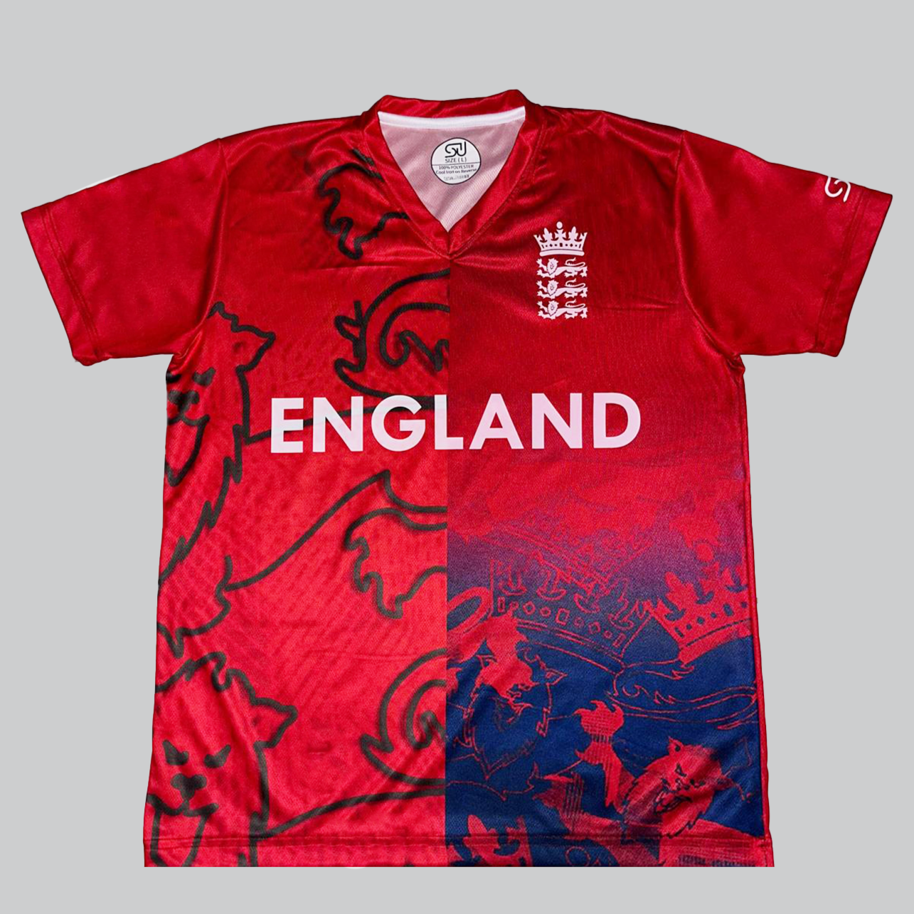 England Cricket Jersey - Champions & Present