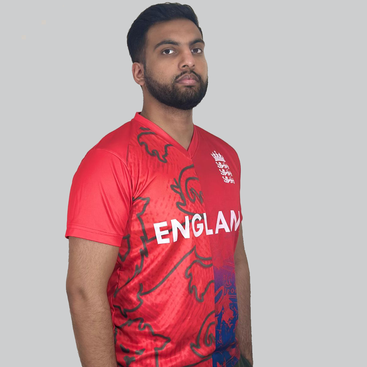 England Cricket Jersey - Champions & Present