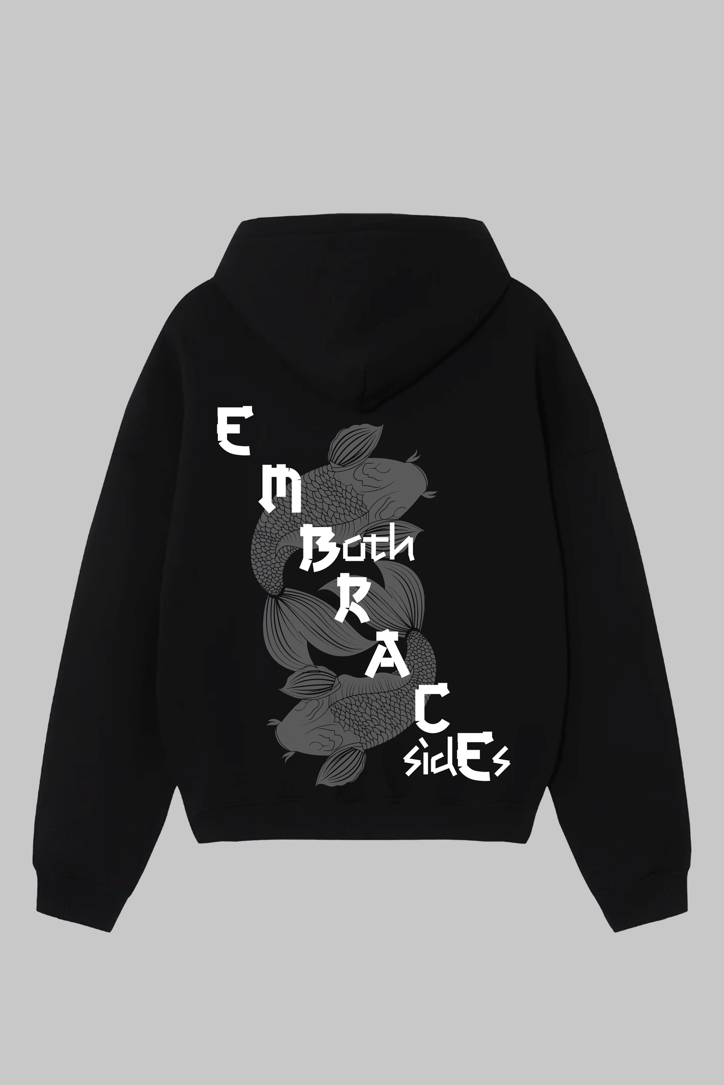EMBRACE HOODIE - BLACK