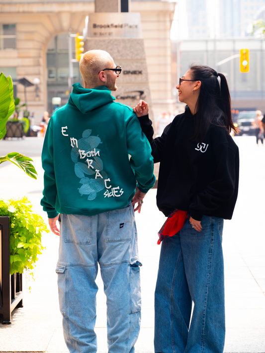 Duality of Growth: The Story Behind the Embrace Both Sides Hoodie