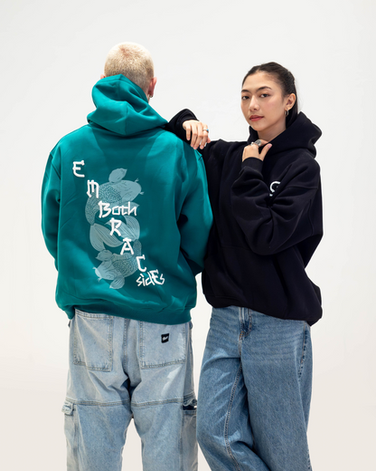 EMBRACE HOODIE - GREEN