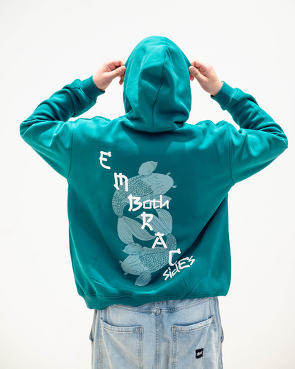 EMBRACE HOODIE - GREEN
