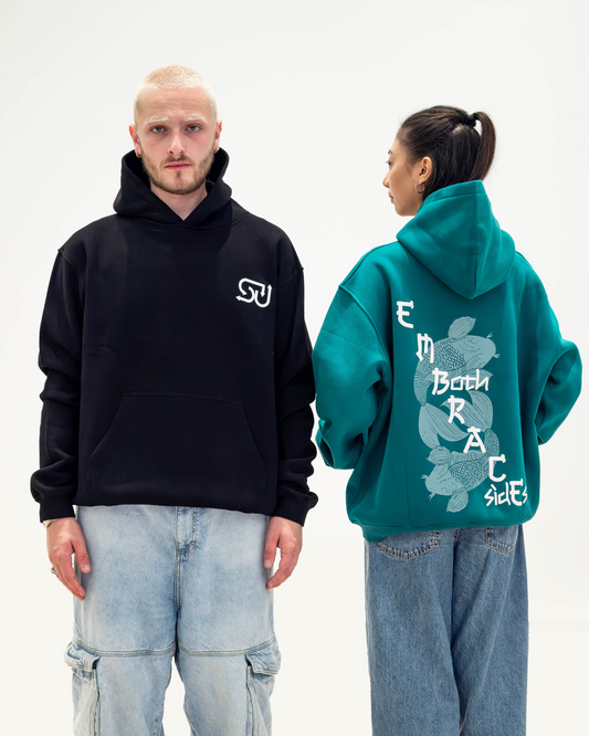 EMBRACE HOODIE - GREEN