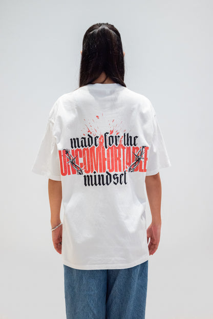 UNCOMFORTABLE MINDSET - STATEMENT TEE