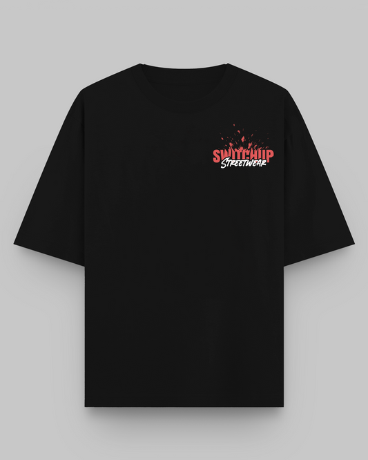 UNCOMFORTABLE MINDSET - STATEMENT TEE - BLACK