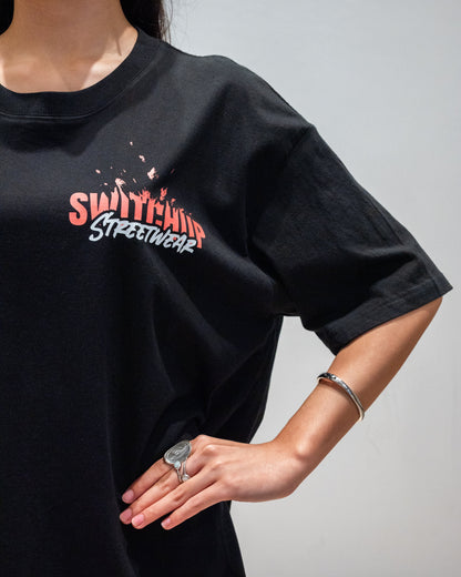 UNCOMFORTABLE MINDSET - STATEMENT TEE - BLACK