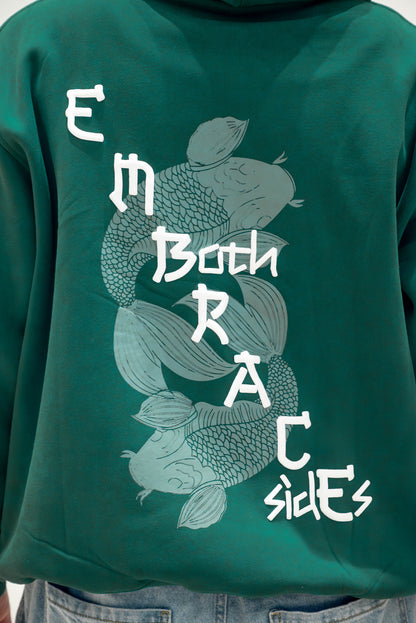 EMBRACE HOODIE - GREEN