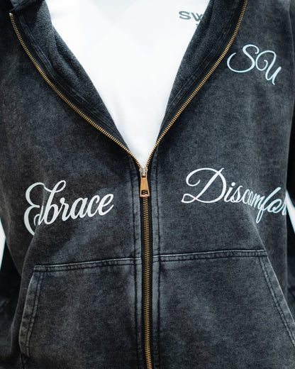 EMBRACE DISCOMFORT JACKET - BLACK